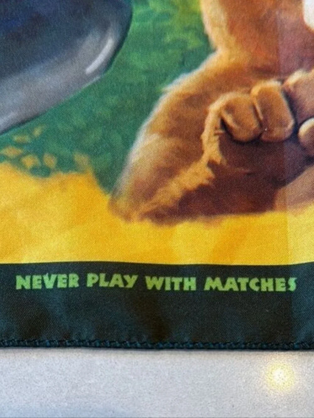 Vintage Smokey Bear Cotton Bandana